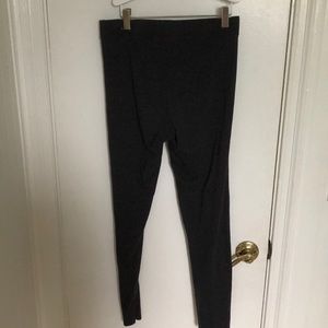 Gray leggings